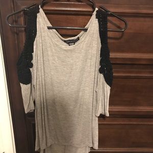 Cold shoulder top